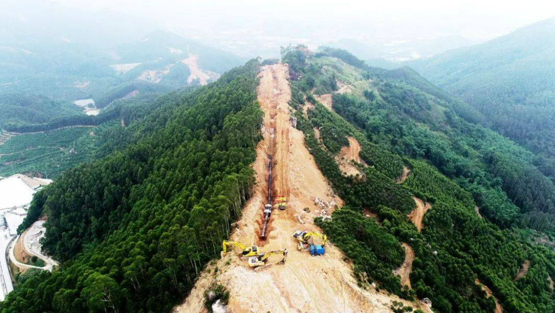 漳州LNG联络线工程顺利完成中间交接验收工作